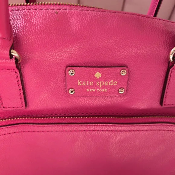 Kate Spade Pink Leather Satchel - Picture 5 of 9